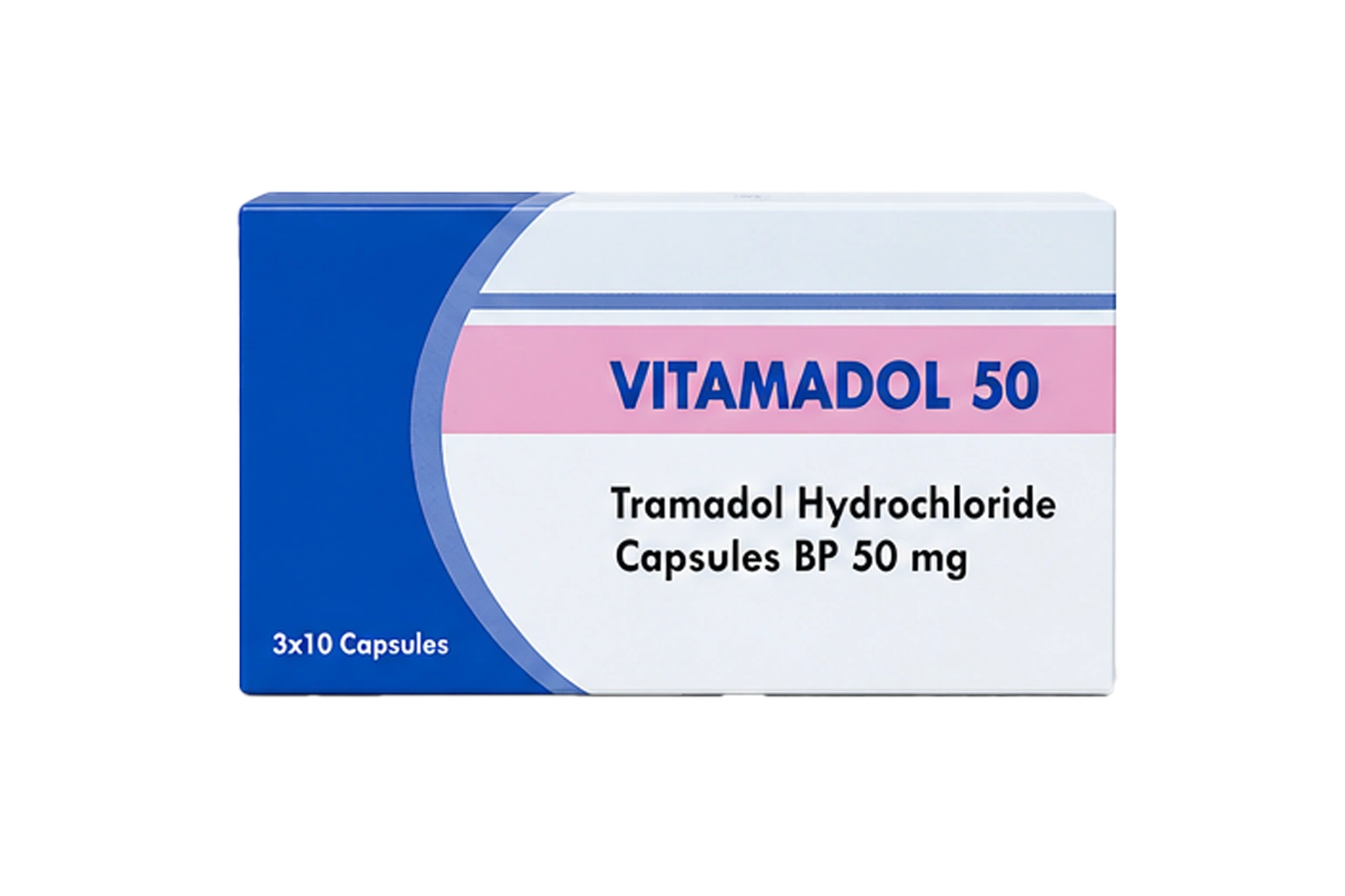 Vitamadol 50mg Caps 30's